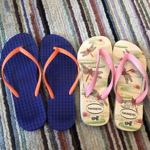 Havaianan flip flop slippers lot